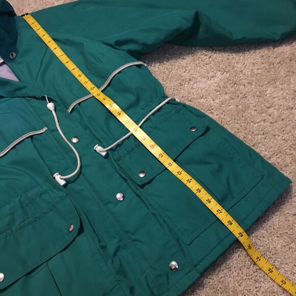 Vintage North By Northwest 3m Thinsulate Green Cattle Jacket - Picture 15 of 16